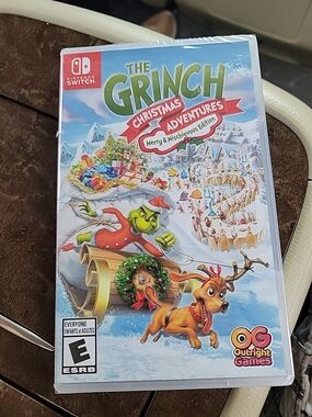 Nintendo Switch The Grinch Christmas Adventures - Green/Blue/Red